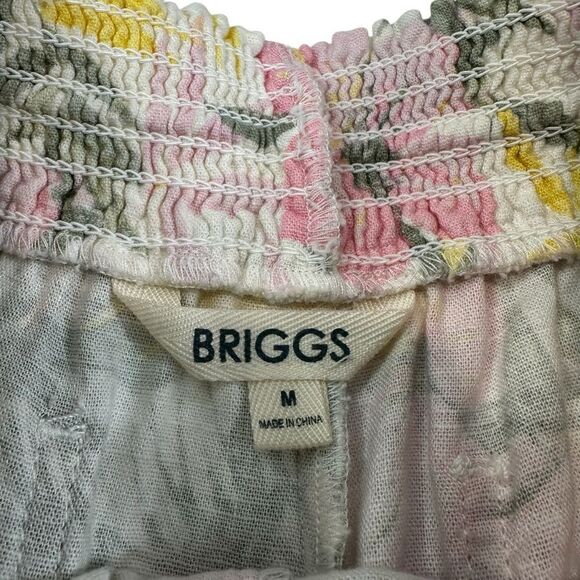 Briggs Linen Blend Floral Shorts, M - Picture 5 of 10